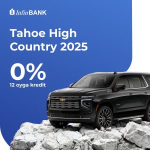 [Photo] 🏦 InfinBANK Tahoe High Country 2025 учун 0% дан бошланадиган автокредит таклиф қилмоқ […]
