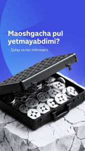 [Photo] 100 млн сўмгача онлайн микроқарз📗 “Агробанк” кутилмаган молиявий вазиятларда тезкор в […]